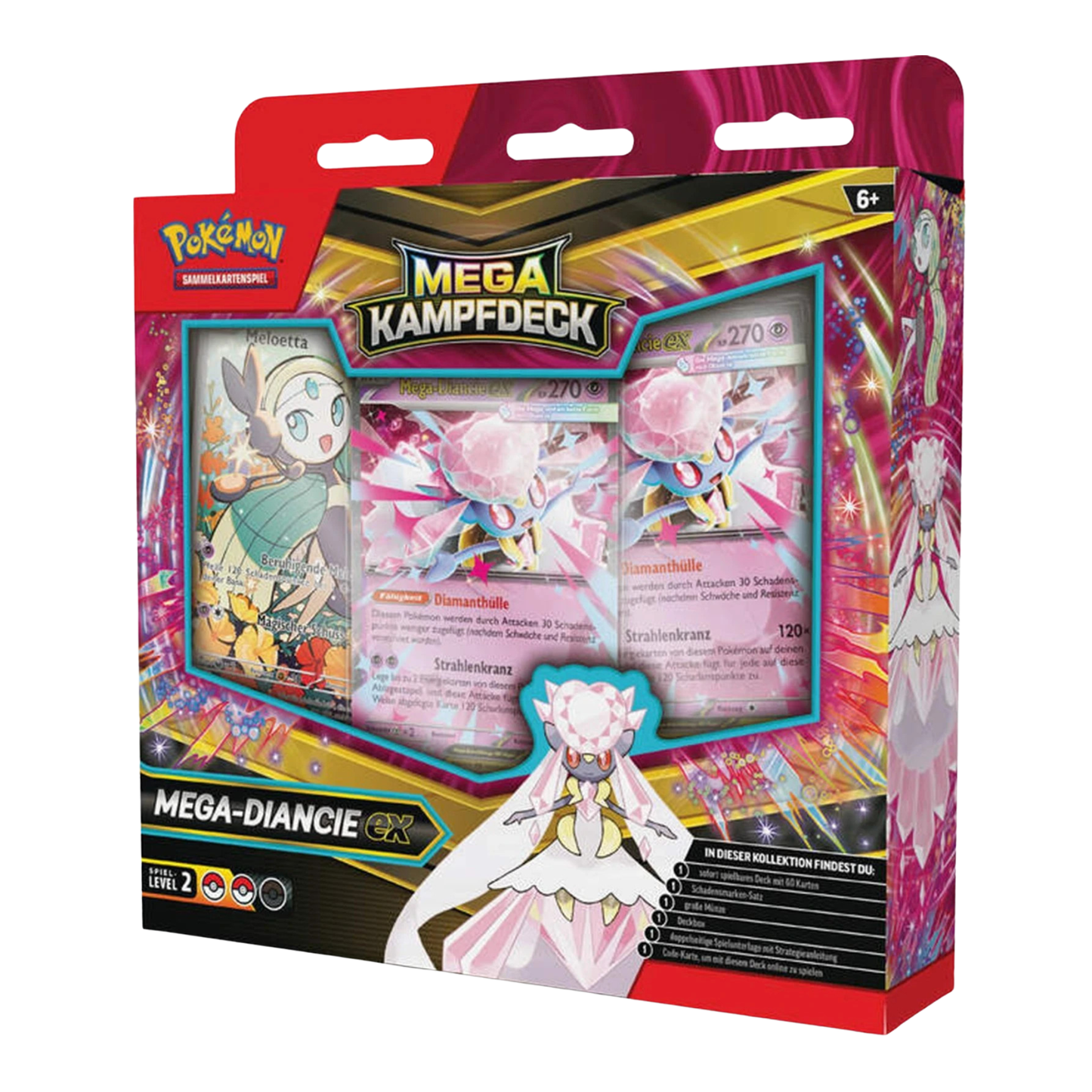 Pokemon Kampfdeck Mega-Diancie ex DE