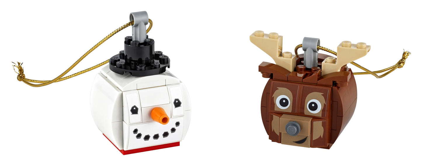 LEGO Schneemann & Rentier Weihnachtsschmuck (854050)