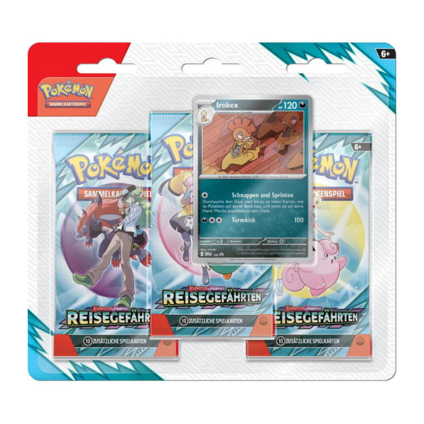 Karmesin & Purpur Reisegefährten 3-Pack Blister - Irokex DE