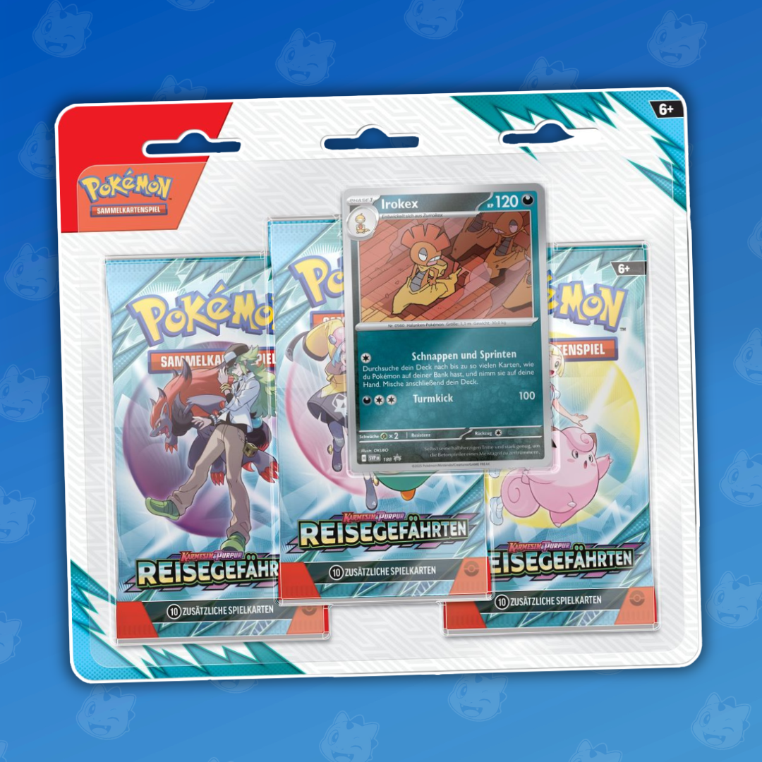 Karmesin & Purpur Reisegefährten 3-Pack Blister - Irokex DE