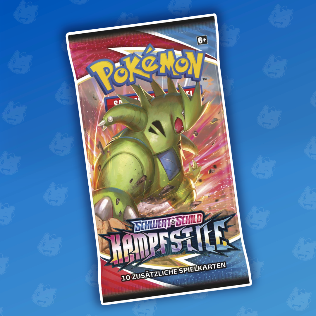 Pokemon Kampfstile Schwert & Schild Einzelbooster DE