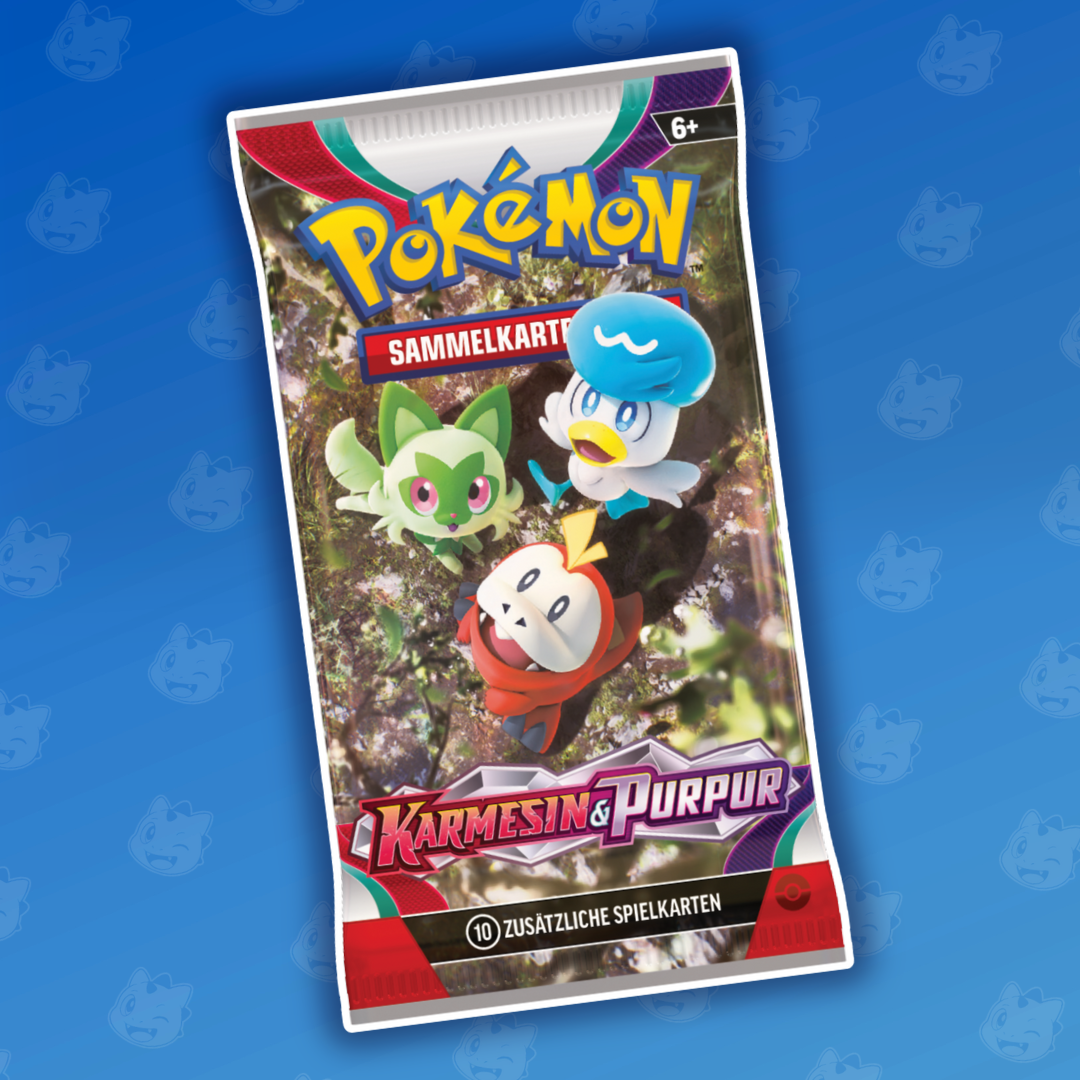 Pokemon Karmesin & Purpur Base Booster DE