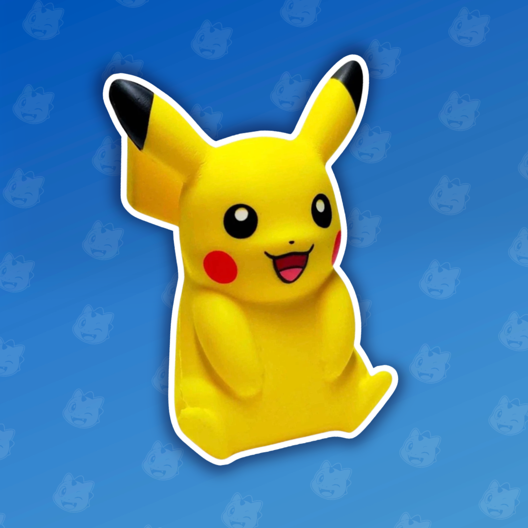 Pikachu Schaumstoff Figur