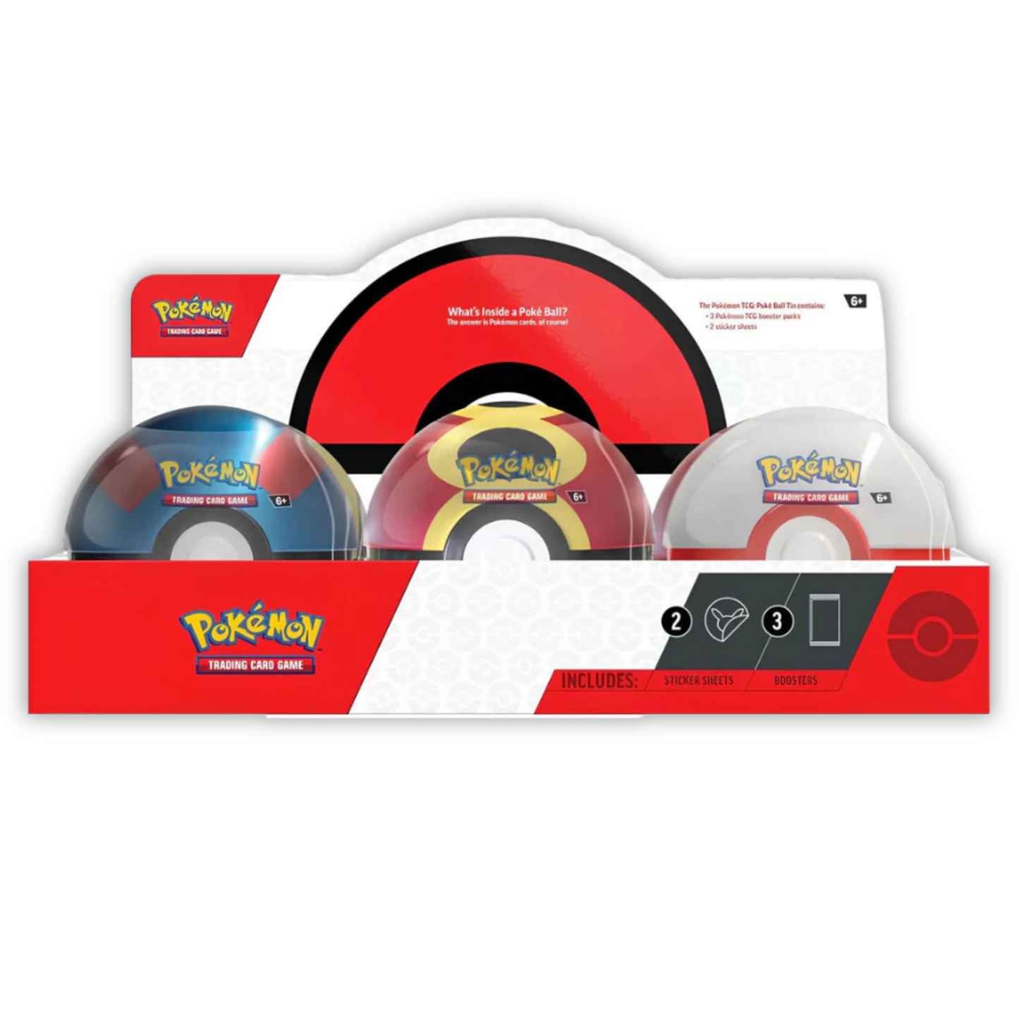 Pokemon Pokeball Tin Herbst 2025 Q4 Einzelball DE
