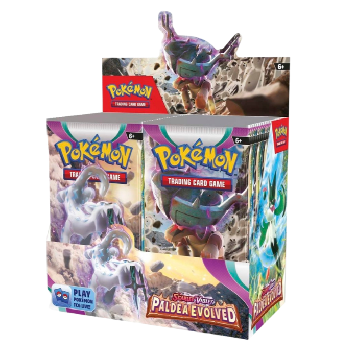 Scarlet & Violet Paldea Evolved Display EN