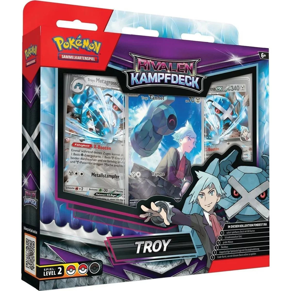 Pokemon Rivalen Kampfdeck - Troy