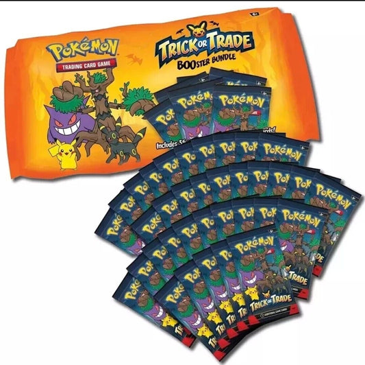 Pokemon Trick or Trade Halloween BOOster Bundle 2024 (35) EN