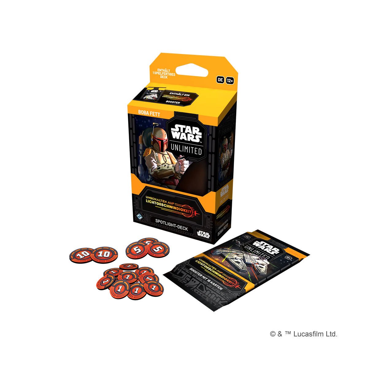 Star Wars: Umschalten auf Lichtgeschwindigkeit - Spotlight-Deck - Boba Fett DE