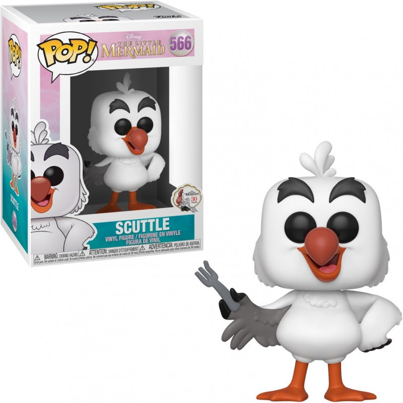 Scuttle Fork Ariel The Mermaid Arielle Meerjungfrau POP! Disney #566