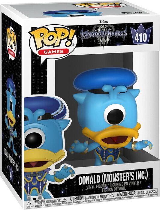 Kingdom Hearts 3 - Donald (Monster's Inc.) 410 - Funko Pop! - Vinyl Figur
