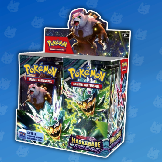 Karmesin & Purpur Maskerade im Zwielicht Booster Display DE