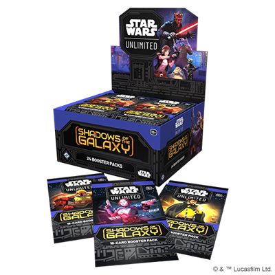 Star Wars: Unlimited Schatten der Galaxis Booster Display Deutsch