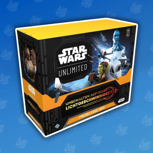 Star Wars: Unlimited - Umschalten auf Lichtgeschwindigkeit Prerelease Box DE