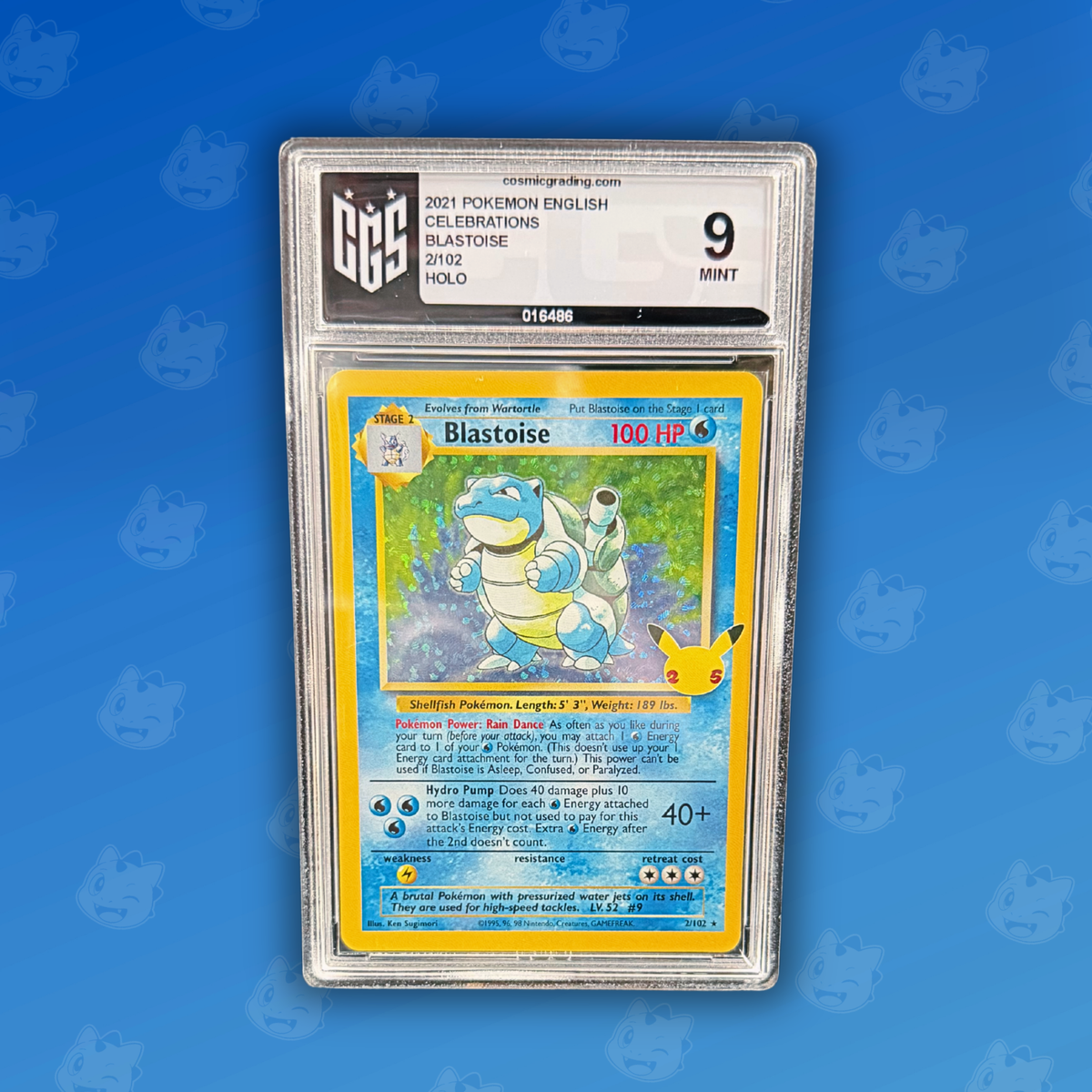 Pokemon CGS9 Blastoise