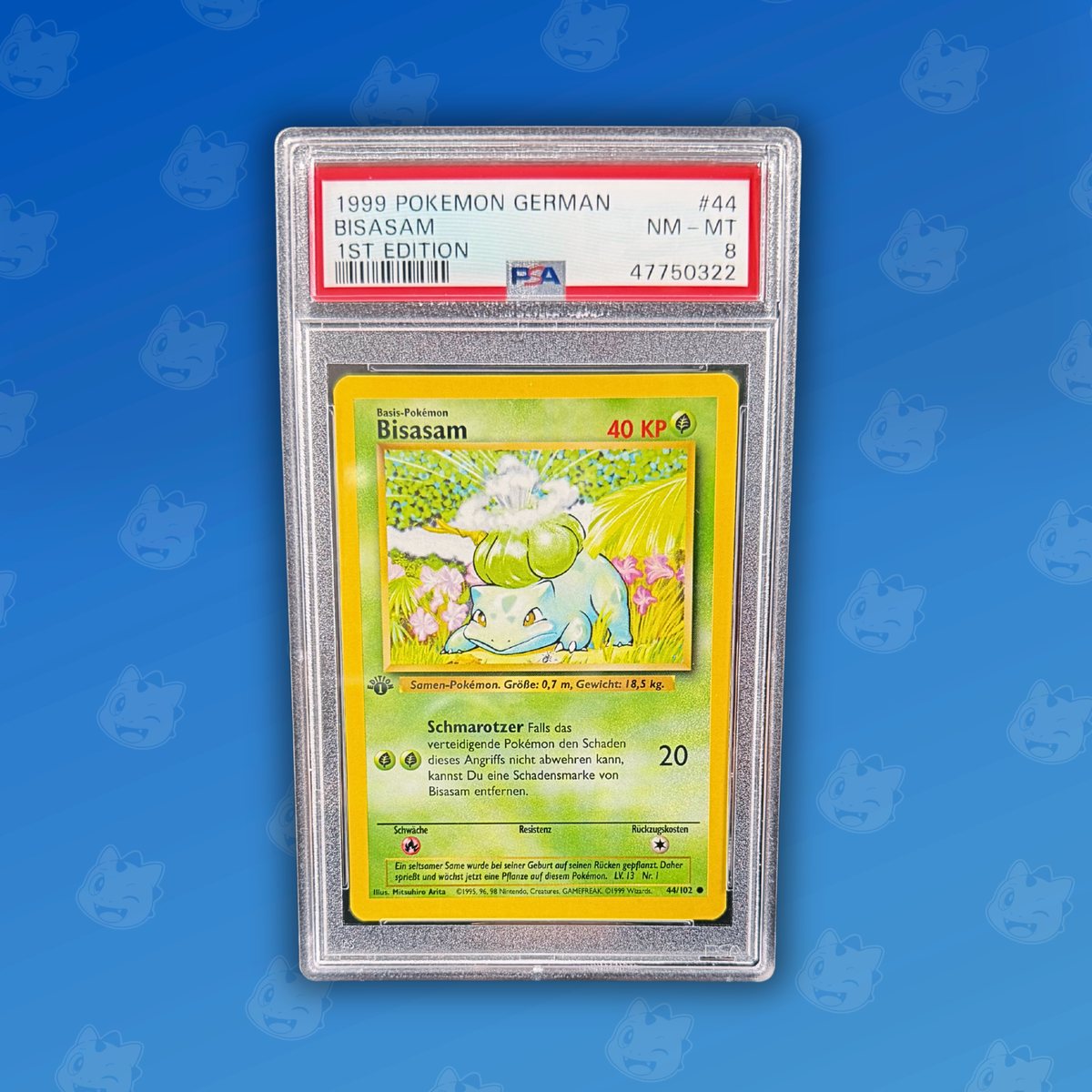 Pokemon PSA8 Bisasam