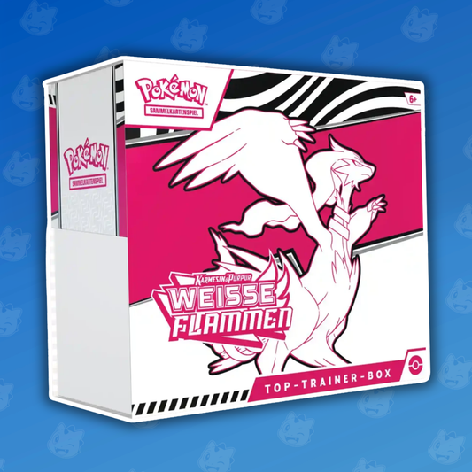 Karmesin & Purpur Weiße Flammen Top Trainer Box DE