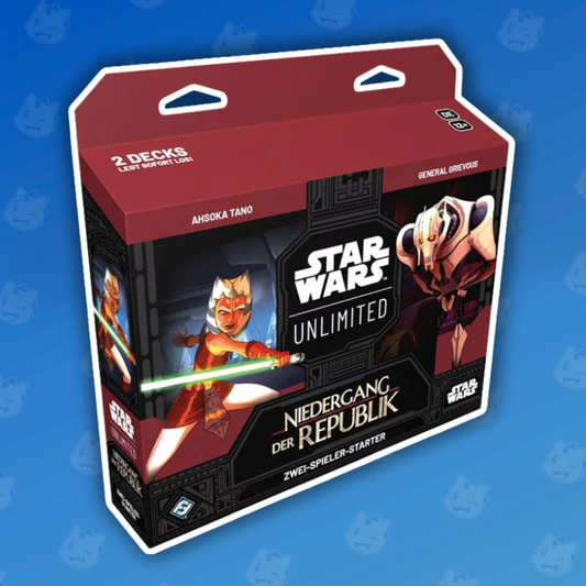 Star Wars: Unlimited - Niedergang der Republik Zwei-Spieler-Starter DE
