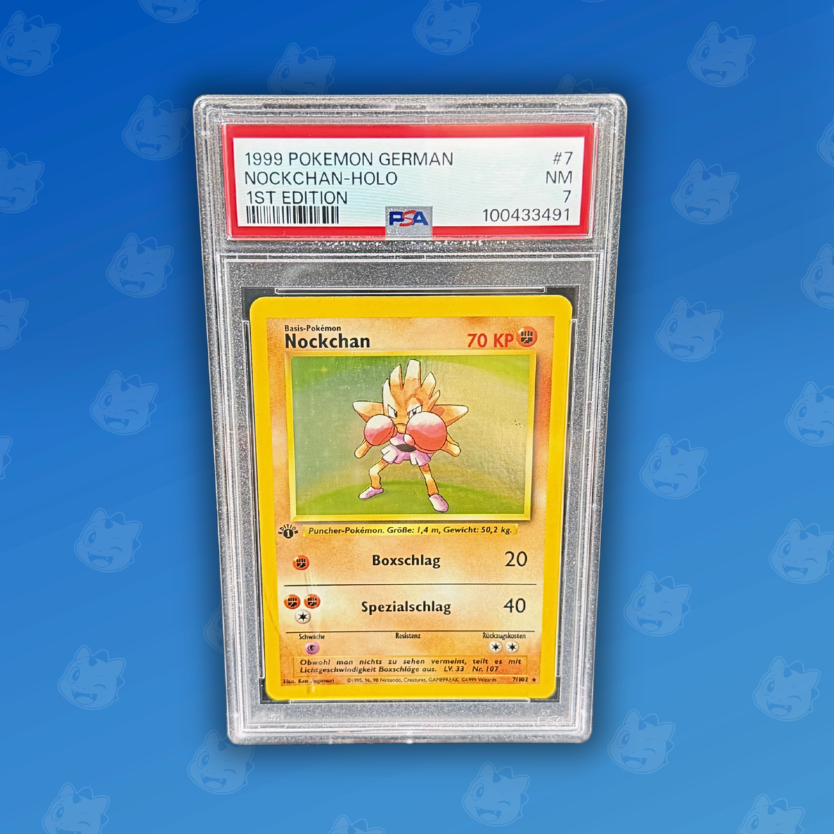 Pokemon PSA7 Nockchan