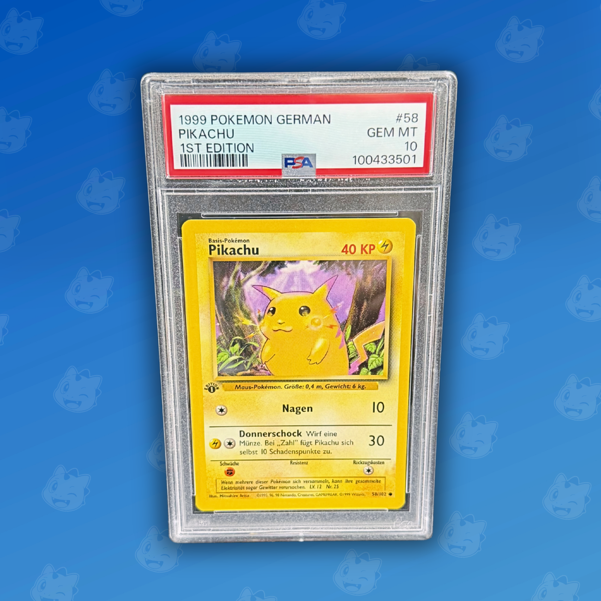 Pokemon PSA10 Pikachu