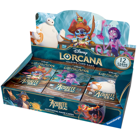 Disney Lorcana - Azurite Sea Booster Display EN