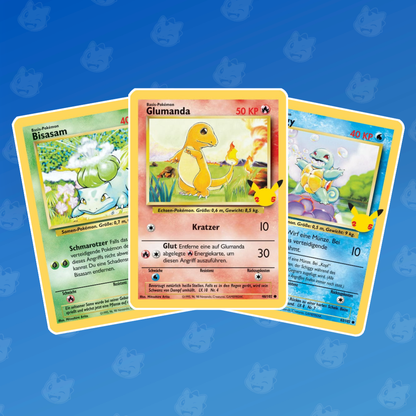 Oversize Kanto 25 Jähriges Jubiläum Promokarten DE