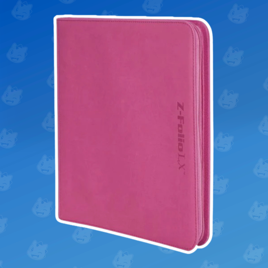 BCW Z-Folio 12-Pocket LX Binder PINK