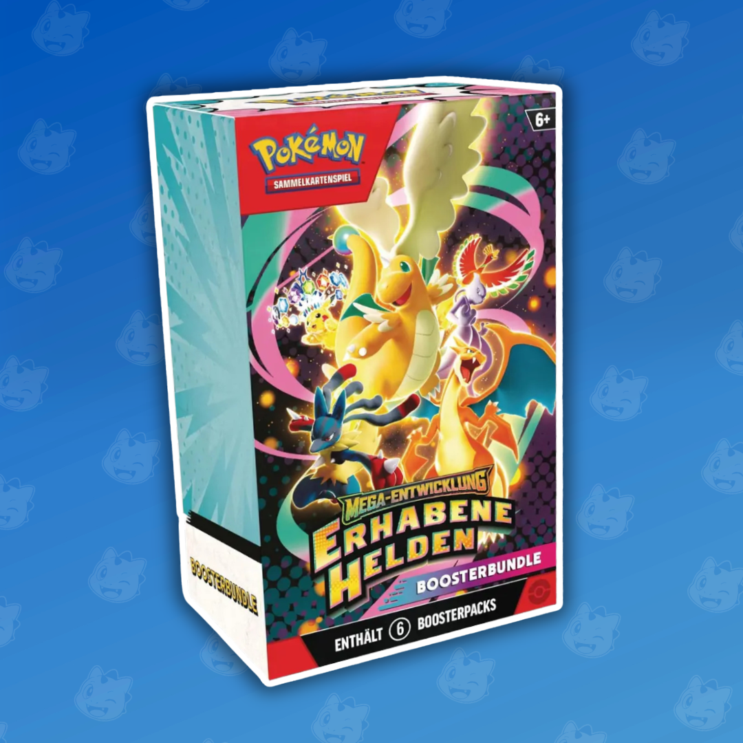 Pokemon Erhabene Helden Booster Bundle DE