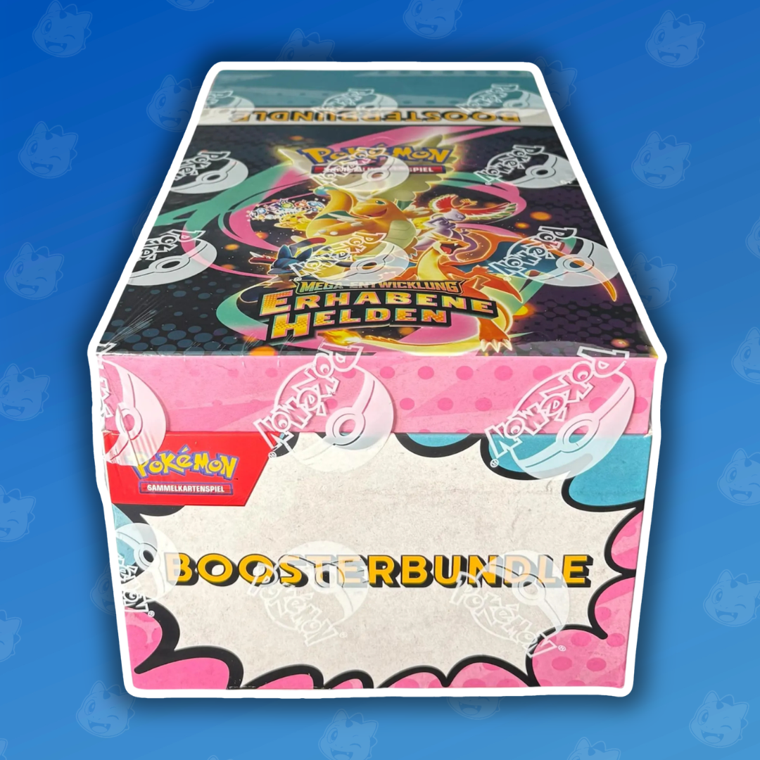 Pokemon Erhabene Helden Booster Bundle Display DE