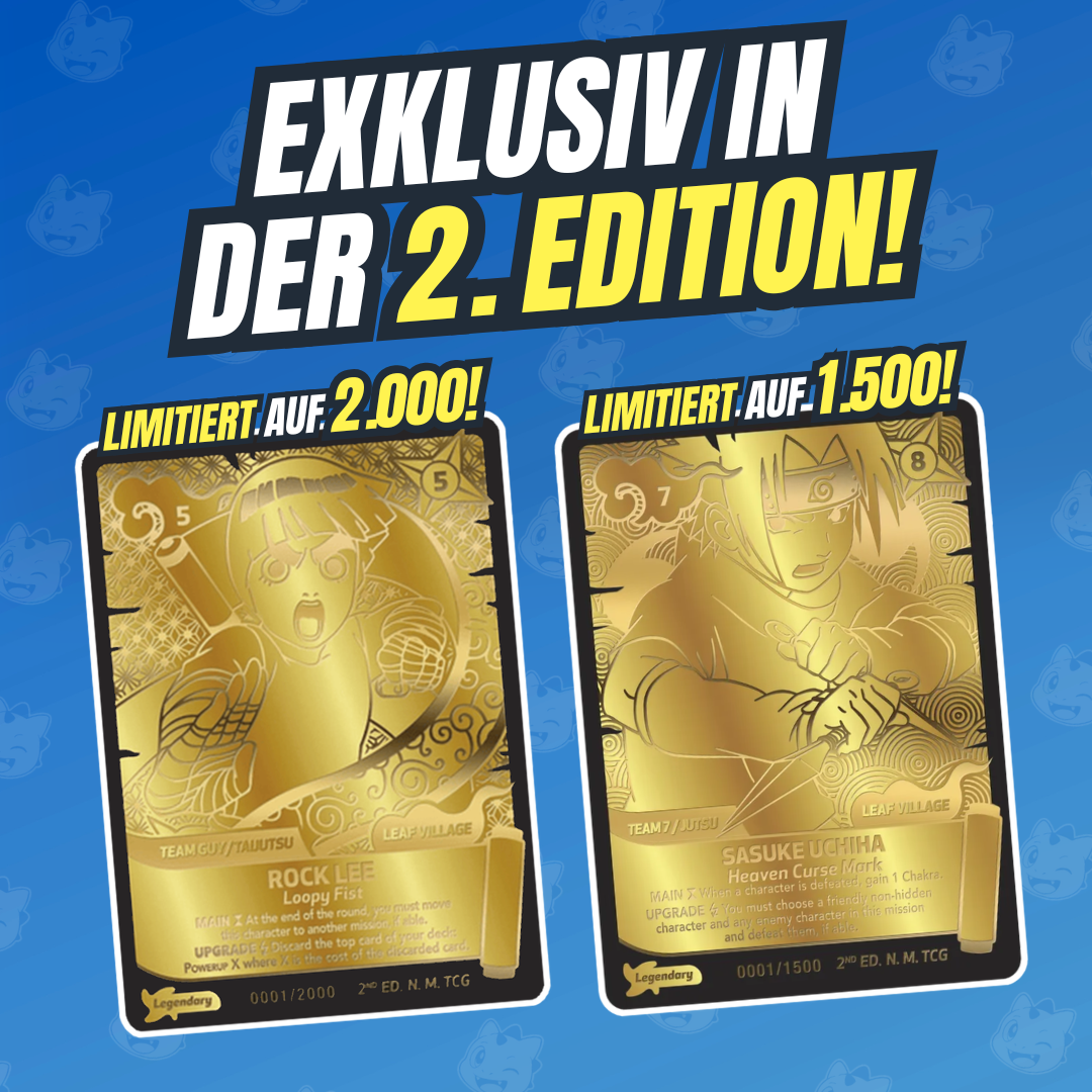 Naruto Mythos TCG Konoha Shido Display 2nd Edition EN
