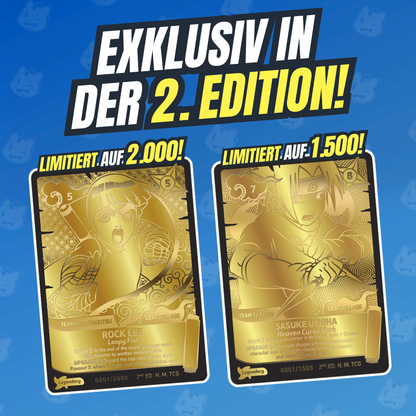 Naruto Mythos TCG Konoha Shido Display 2nd Edition EN