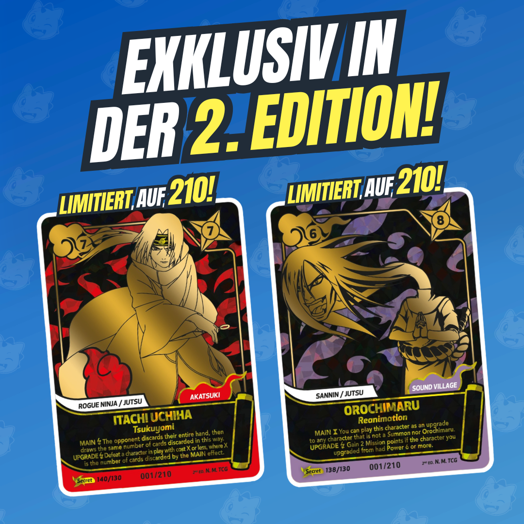 Naruto Mythos TCG Konoha Shido Display 2nd Edition EN