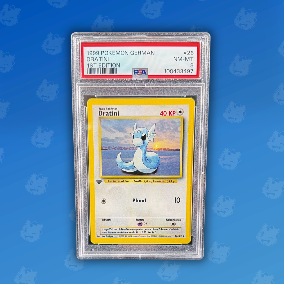 Pokemon PSA8 Dratini