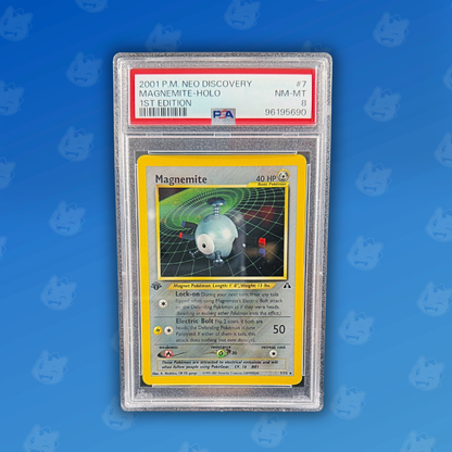Pokemon PSA8 Magnemite