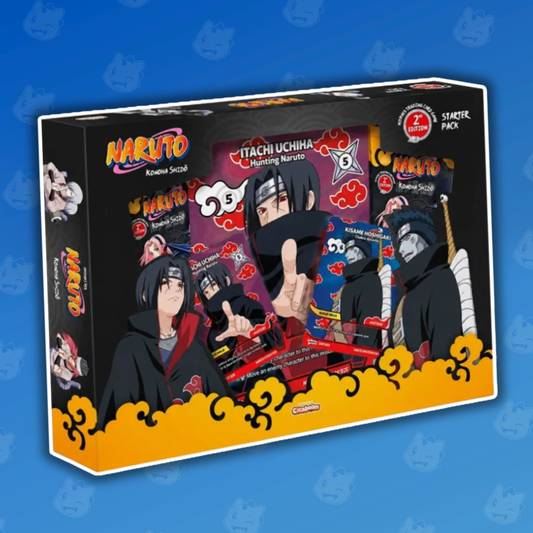 Naruto Mythos TCG Konoha Shido: Itachi & Kisame Starter Pack Box EN