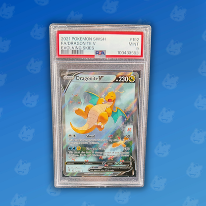 Pokemon PSA9 Dragonite V