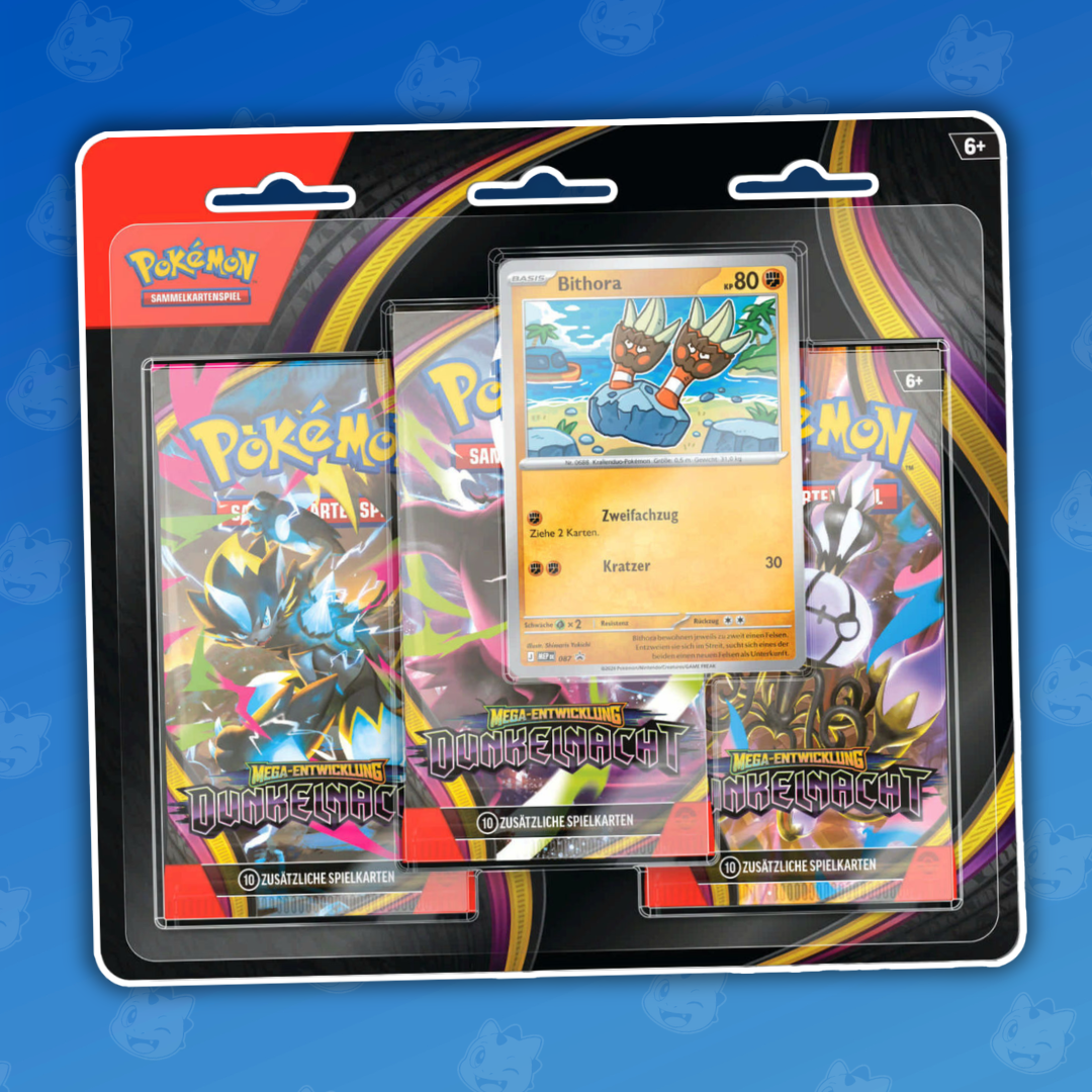 Pokémon Dunkelnacht 3-Pack Blister DE