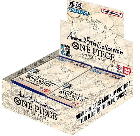 One Piece Card Game - EB02 - Extra Booster - Anime 25th Collection
