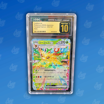 Pokemon CGC10 Leafeon EX