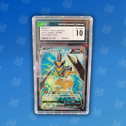 Pokemon CGC10 Kleavor V
