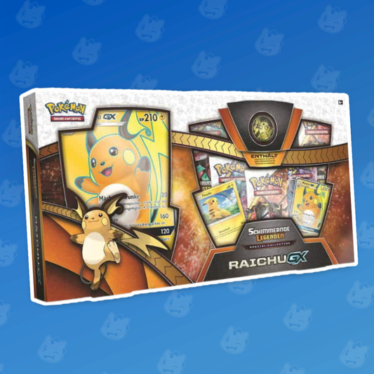 Pokemon Sonne & Mond: Schimmernde Legenden Spezial Kollektion Raichu-GX - DE