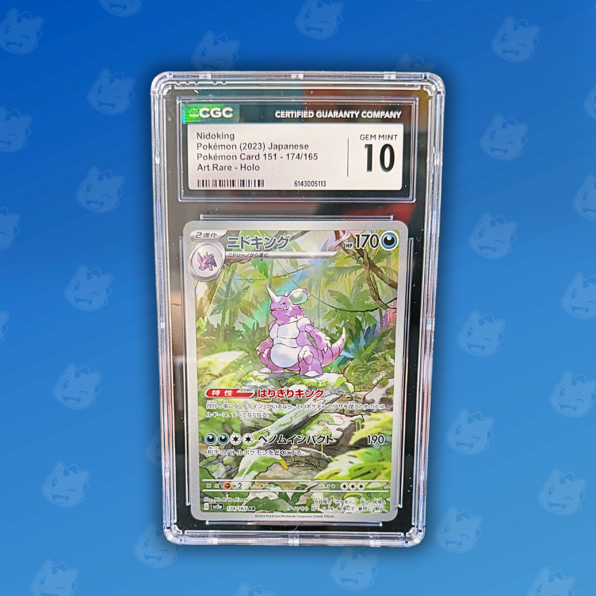 Pokemon CGC10 Nidoking