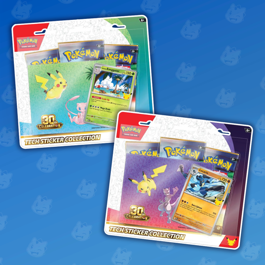 Pokemon 30th Celebration Tech Sticker Collection EN