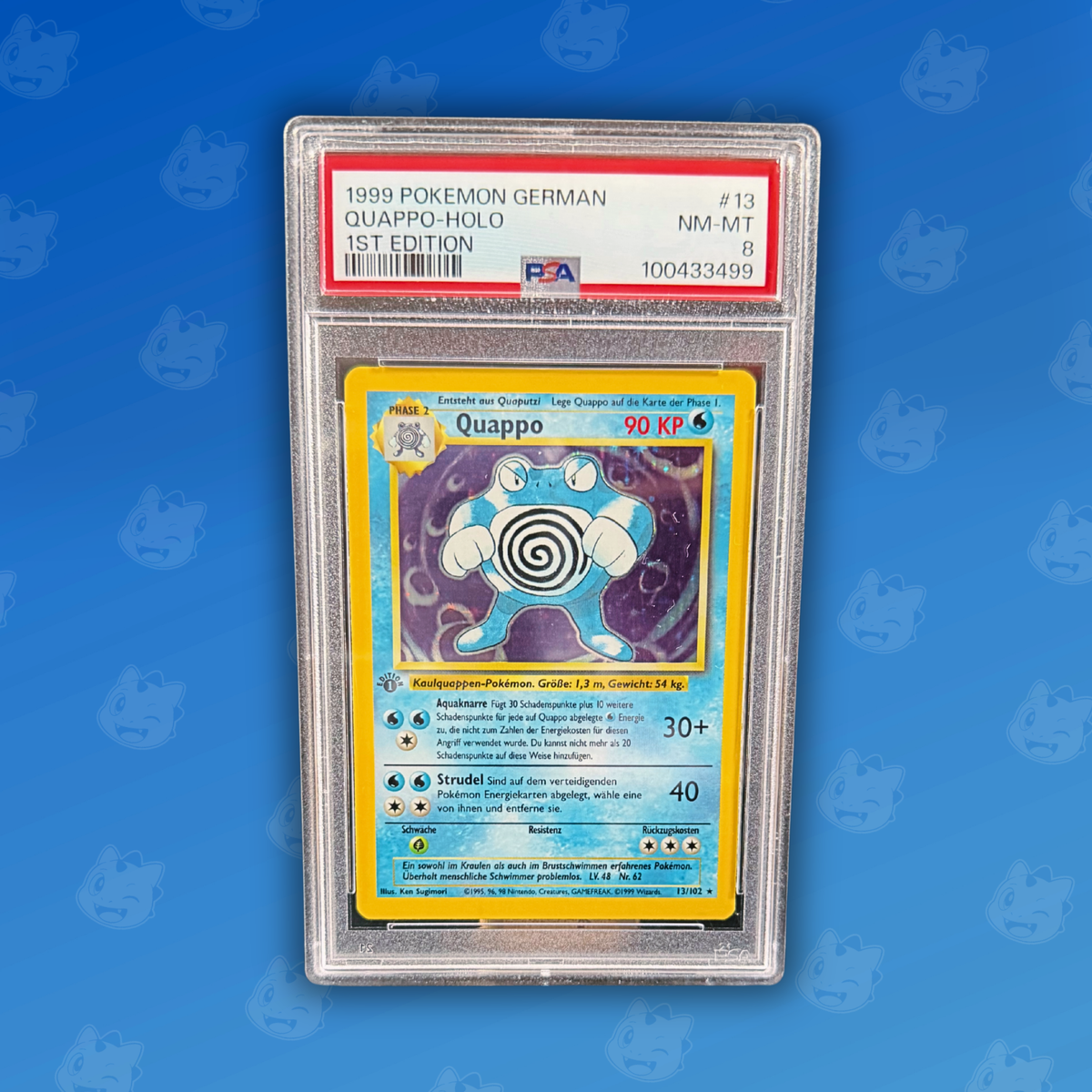 Pokemon PSA8 Quappo