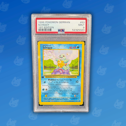 Pokemon PSA9 Schiggy