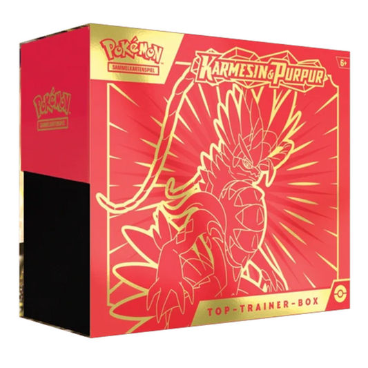 Karmesin & Purpur Koraidon Top Trainer Box