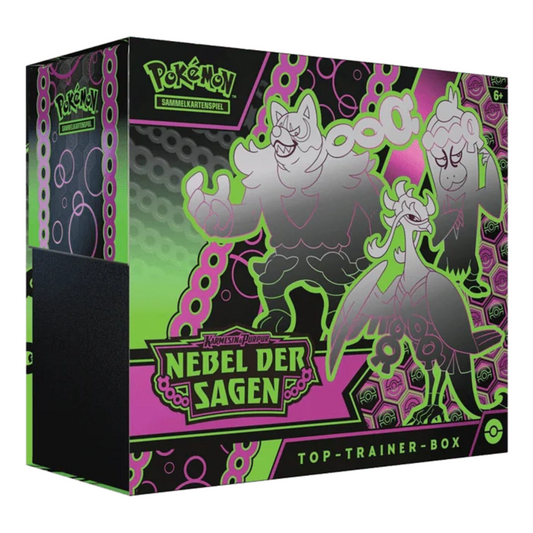 Karmesin & Purpur Nebel der Sagen Top Trainer Box DE - B Ware