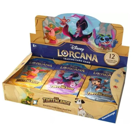 Disney Lorcana - Die Die Tintenlande Booster Display DE