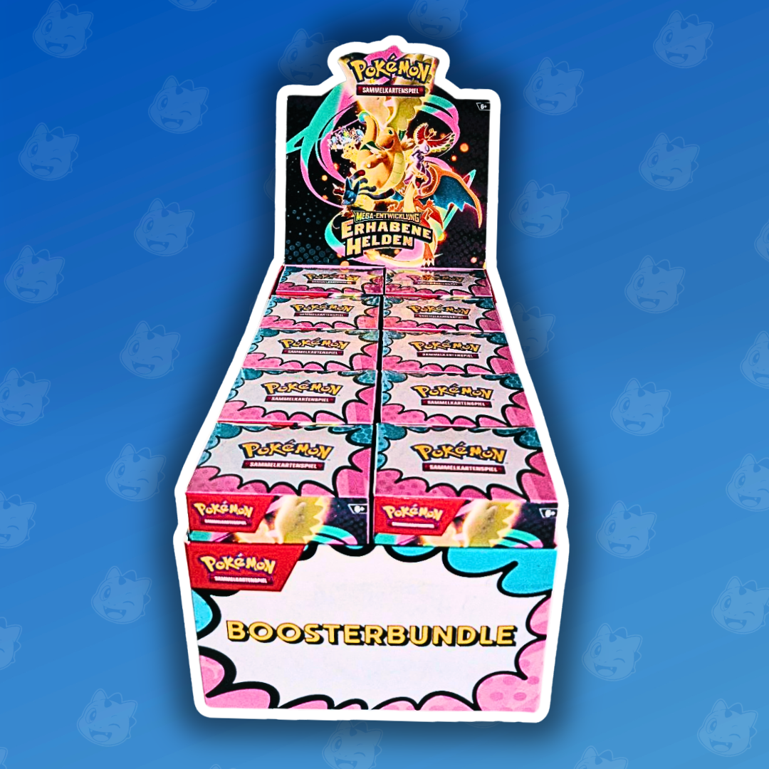 Pokemon Erhabene Helden Booster Bundle Display DE