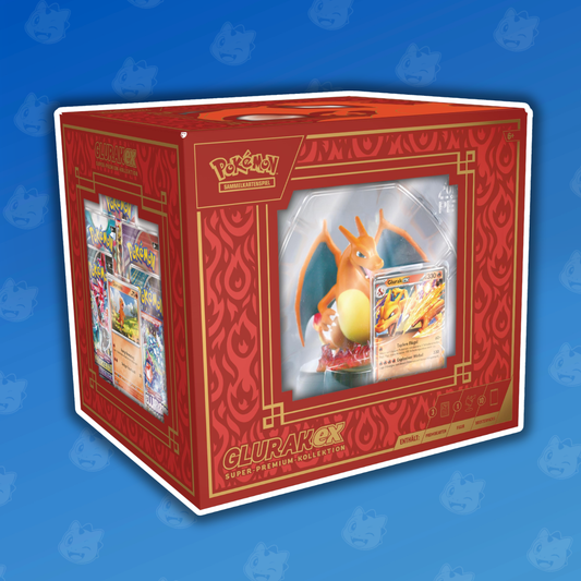 Pokemon Super-Premium Kollektion Glurak ex Box