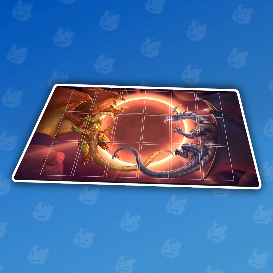 Neverrift Playmat Twin Dragons